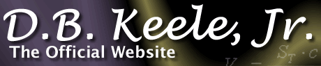 D.B. Keele, Jr.  -- The Official Website